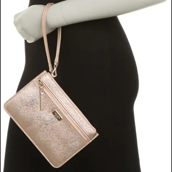 metallic leather wristlet by
KATE SPADE NEW YORK - Picture 12 of 17